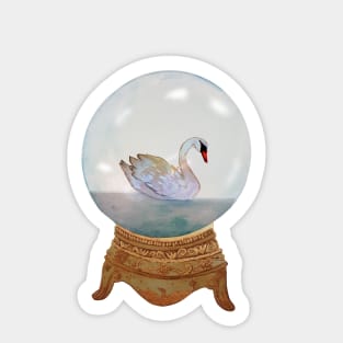 Snowglobe Illustration Sticker